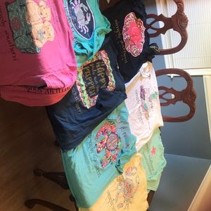 SOLD OUT!!  Lot of 8 Simply Southern T-Shirts